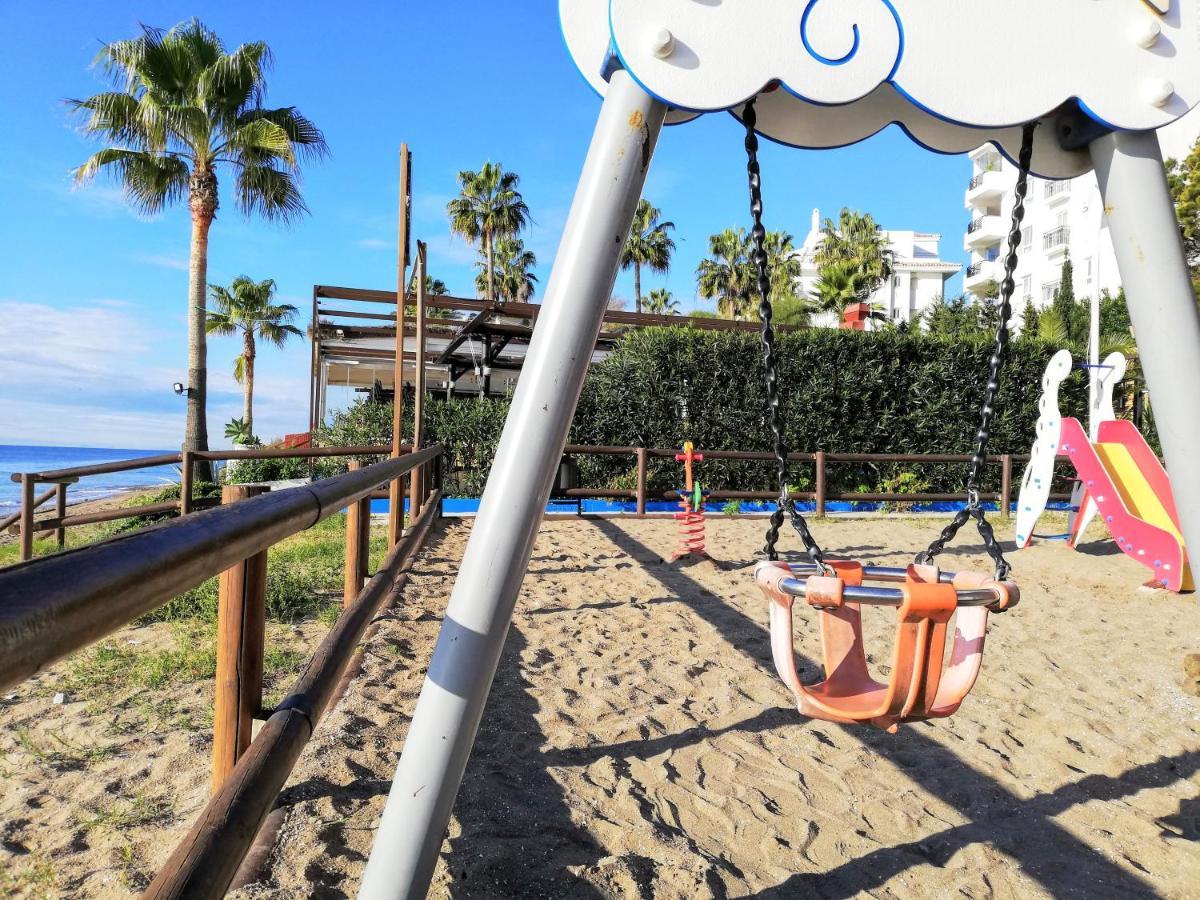 Apartamento Mar Azul, Primera Linea De Playa Sitio de Calahonda Luaran gambar