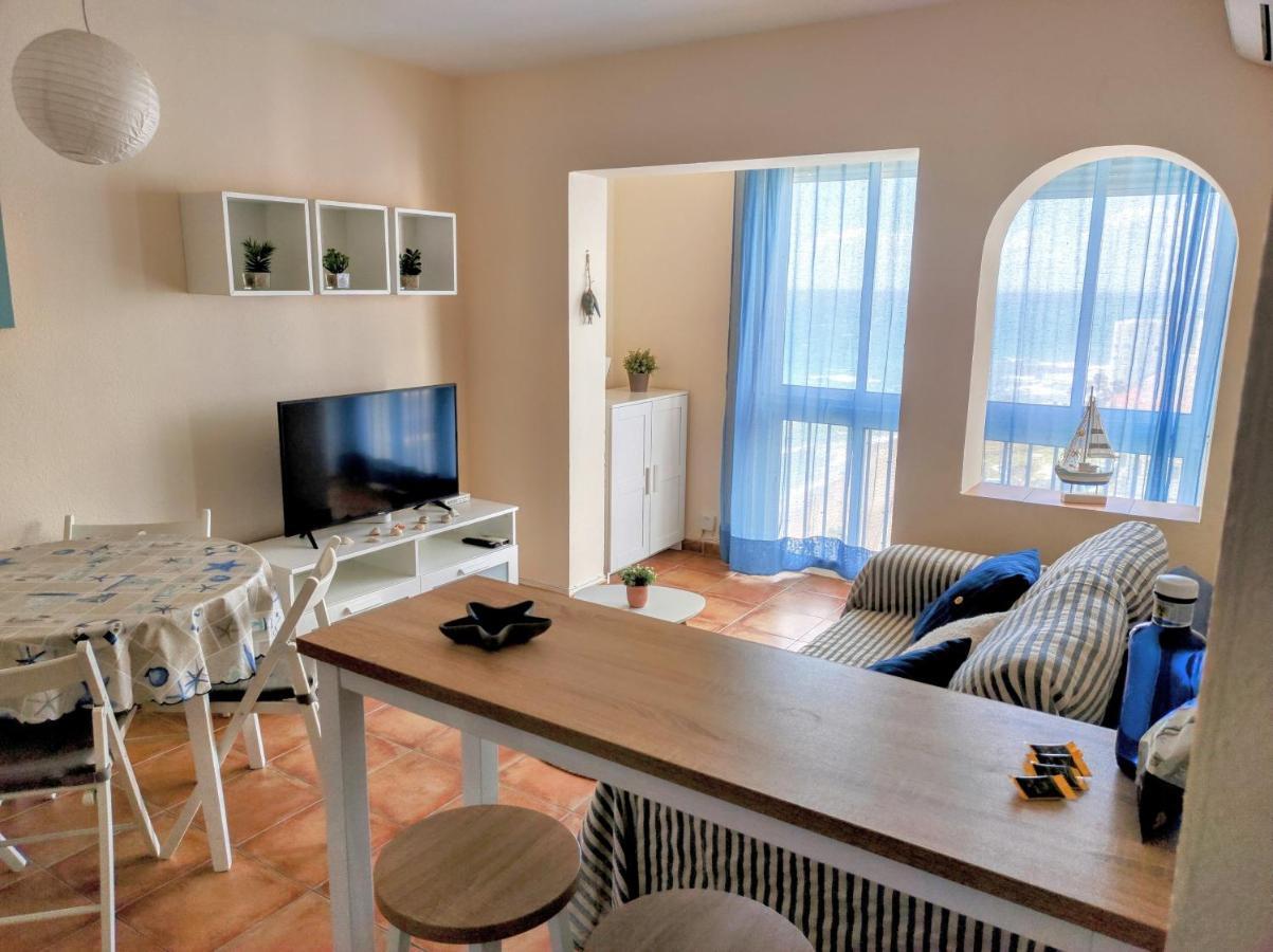 Apartamento Mar Azul, Primera Linea De Playa Sitio de Calahonda Luaran gambar